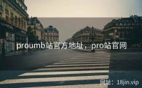 proumb站官方地址，pro站官网