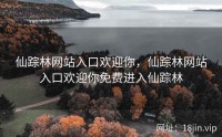 仙踪林网站入口欢迎你，仙踪林网站入口欢迎你免费进入仙踪林
