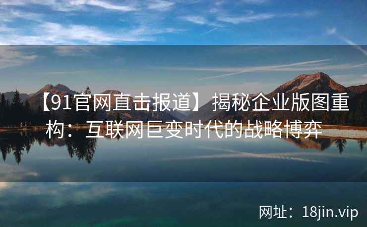 【91官网直击报道】揭秘企业版图重构：互联网巨变时代的战略博弈